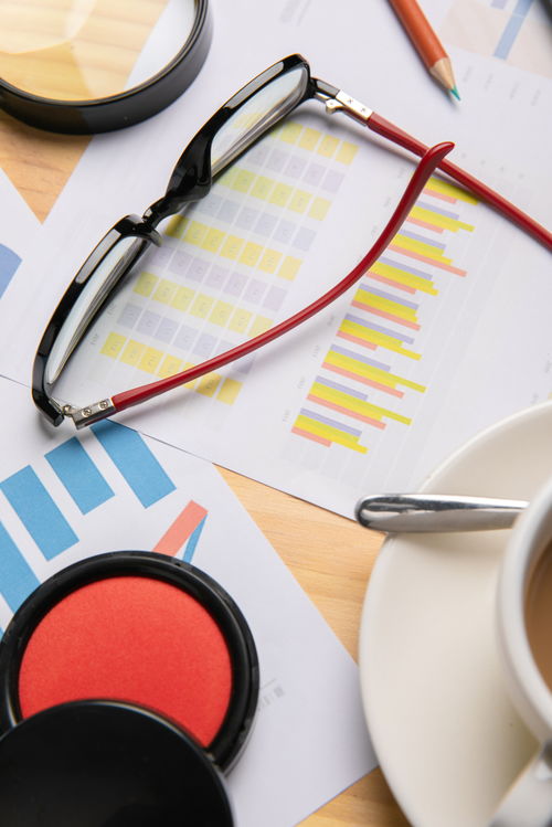 印泥報表 辦公用品商務攝影圖的藝術與應用